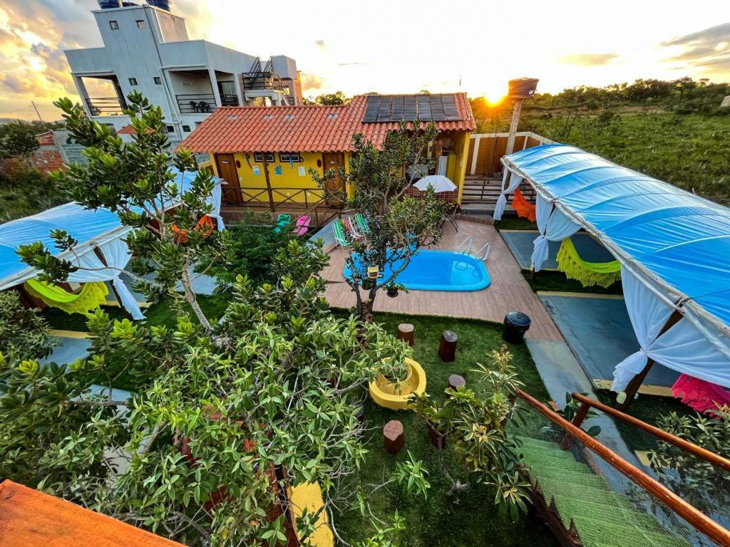 Camping Reino De Andalasia Alto Paraíso de Goiás Exteriér fotografie