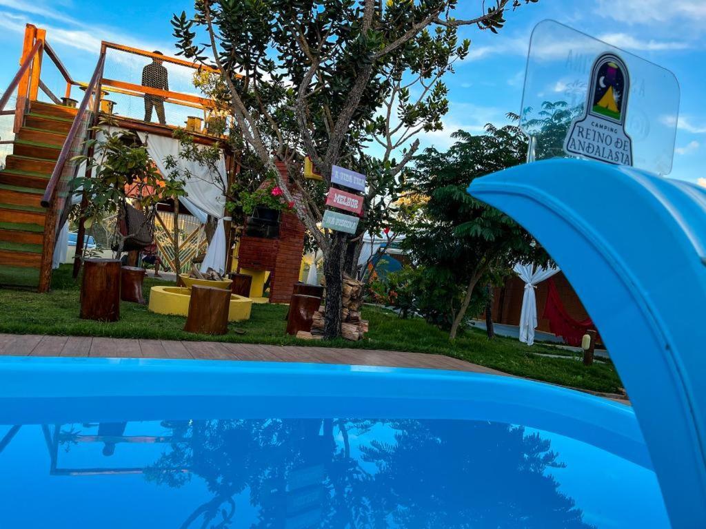 Camping Reino De Andalasia Alto Paraíso de Goiás Exteriér fotografie